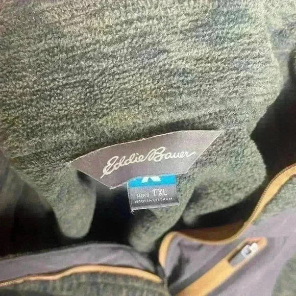 Eddie Bauer Sweater 1/4 Zip Tall - Picture 3 of 3